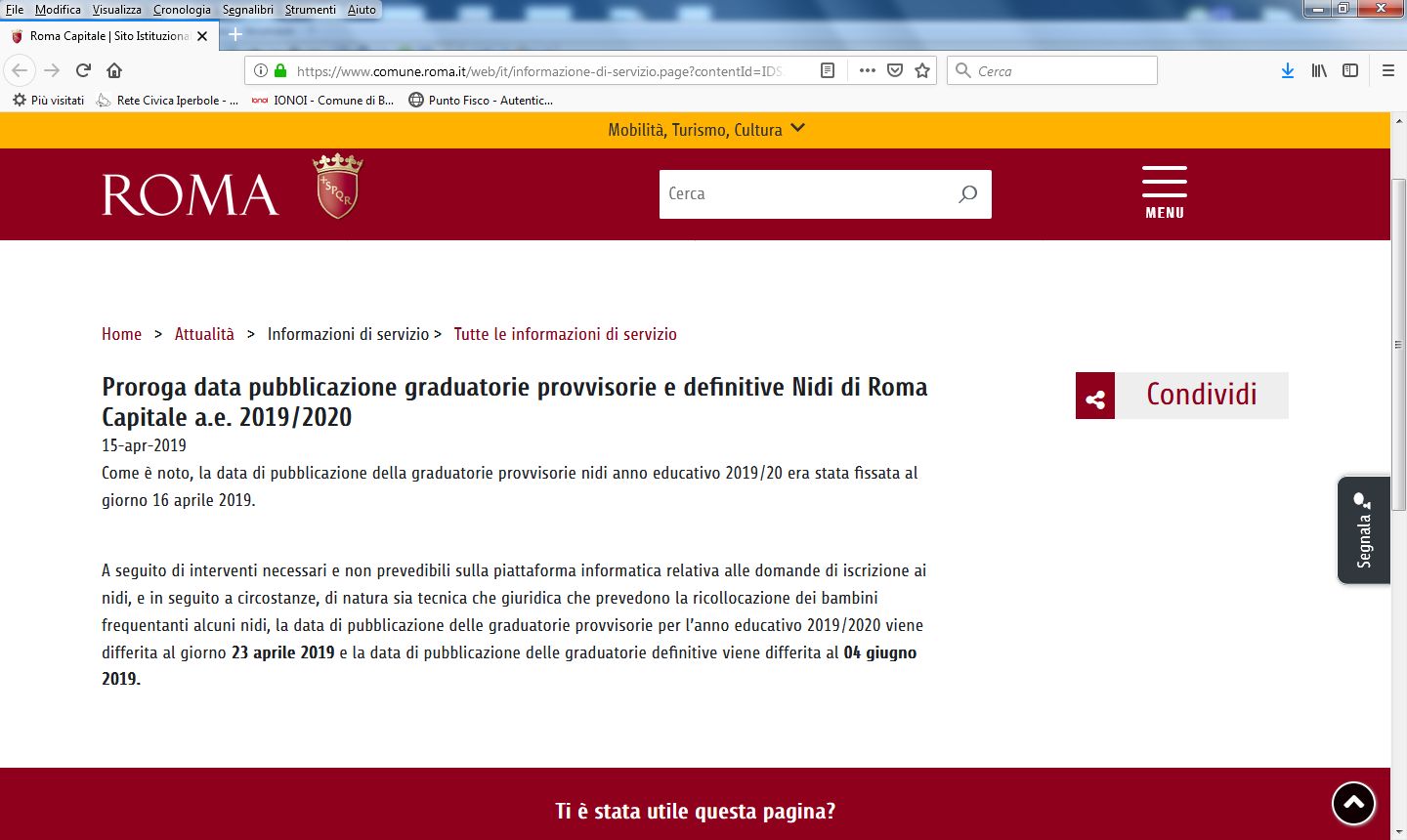 comune di Roma
