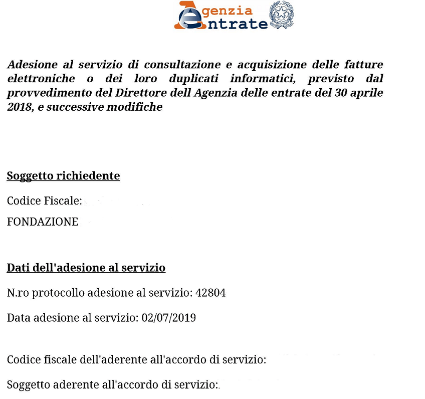 Fattura elettronica: come aderire al servizio di ...